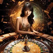 Live-dealer card result displayed on replay77